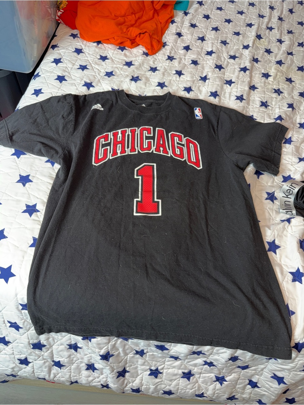 Chicago #1 Black Basketball Tee